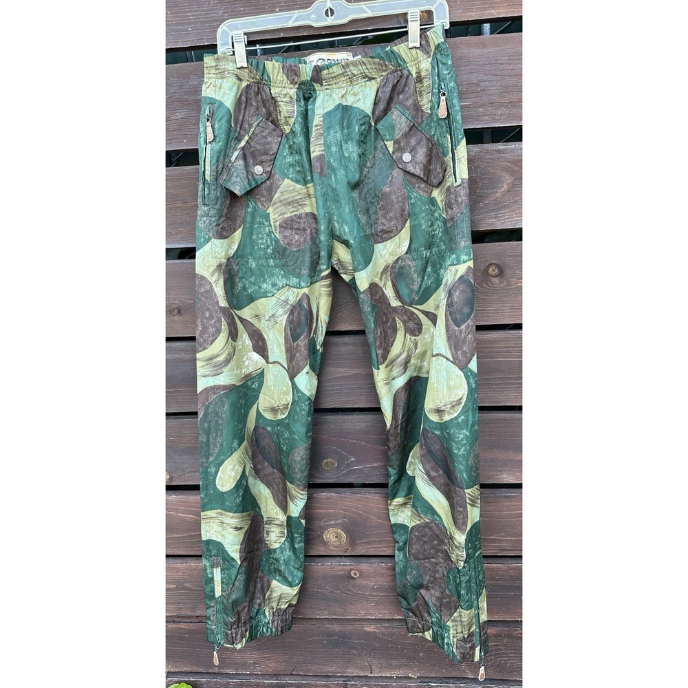 Vintage L.A.M.B. LAMB Gwen Stefani Camo Pants Y2K No Doubt Women Sz M